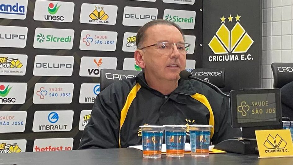 Anselmo Freitas era presidente do Criciúma no acesso à Série B em 2021