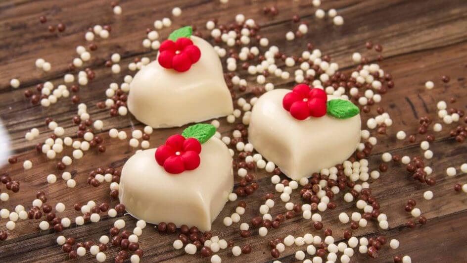 Bombom maciço apaixonante