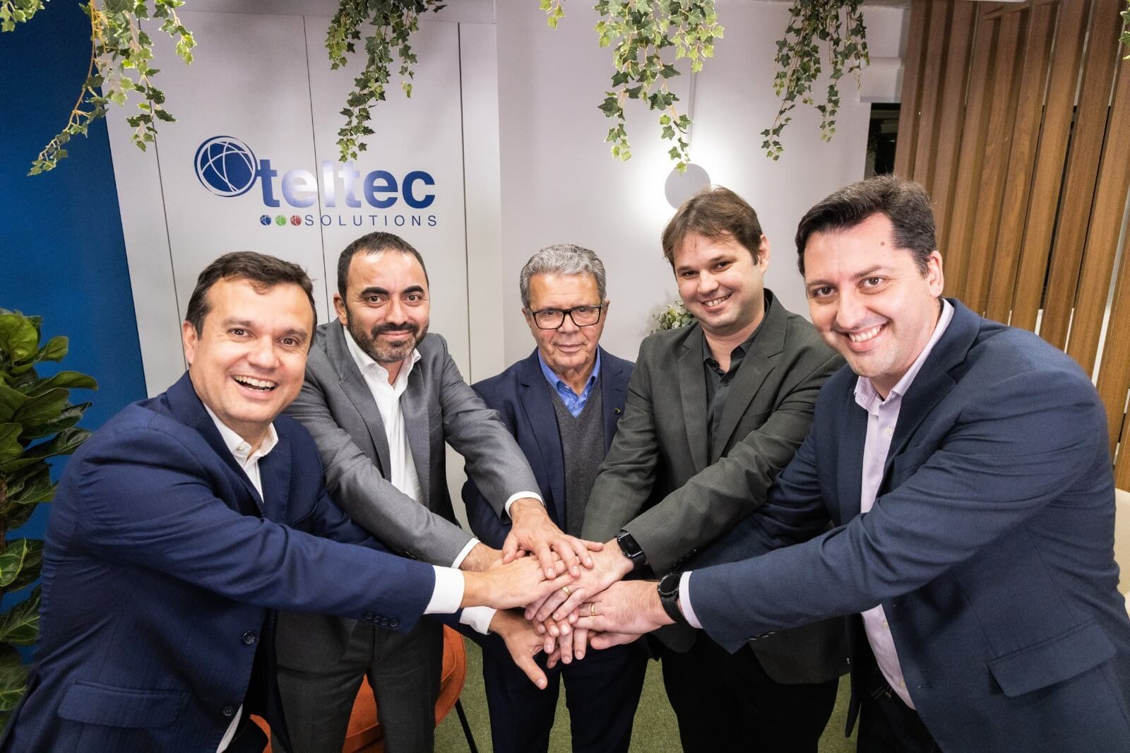 Diego Ramos, CEO, e os diretores Alexandre M. S. P. Moraes, Glauco Ramos (Fundador), Cesar Schmitzhaus e Rafael Araújo