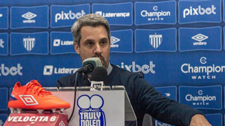 Eduardo Freeland, novo executivo do Avaí, esteve no Debate Diário desta quarta na CBN Floripa