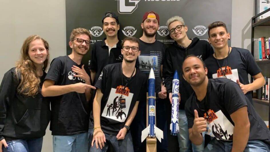 Equipe Kosmos Rocketry, da UFSC, participa de disputa nos Estados Unidos