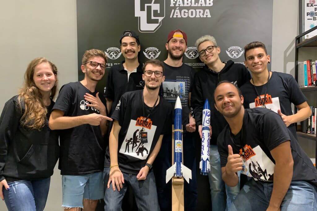 Equipe Kosmos Rocketry, da UFSC, participa de disputa nos Estados Unidos