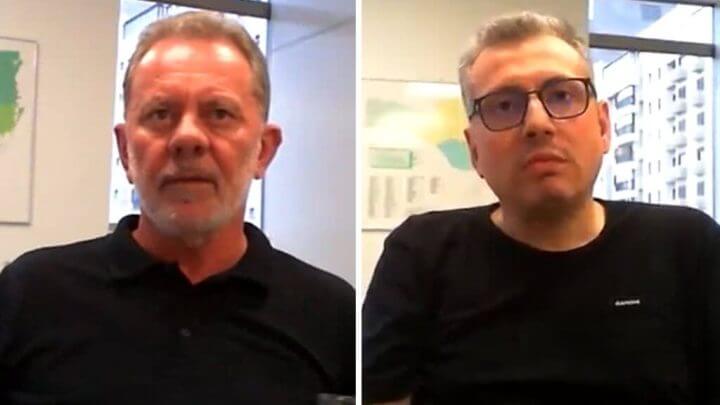 Prefeito Joares e Caio em depoimento na Operação Mensageiro