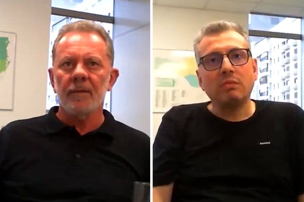 Prefeito Joares e Caio em depoimento na Operação Mensageiro