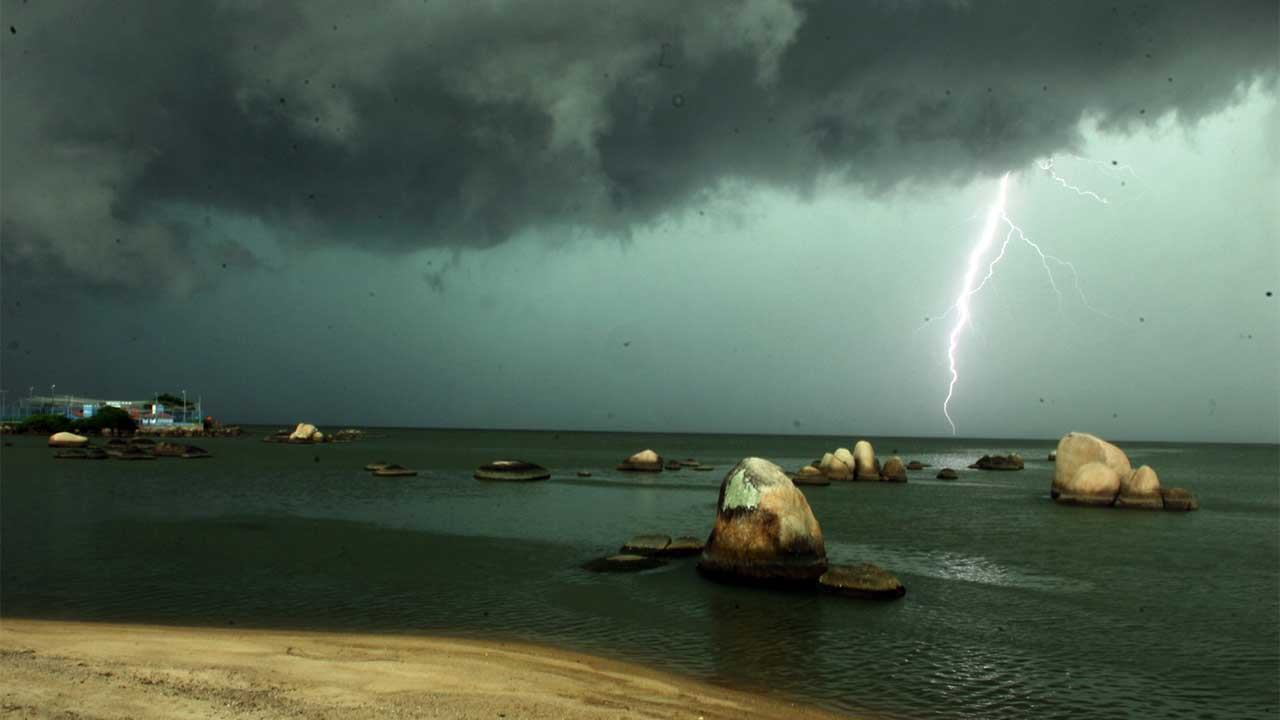 Tempestade no mar