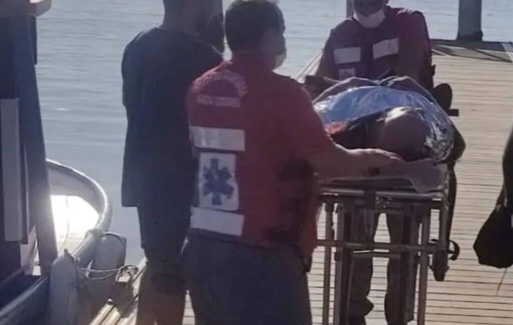 pescador resgatado em penha