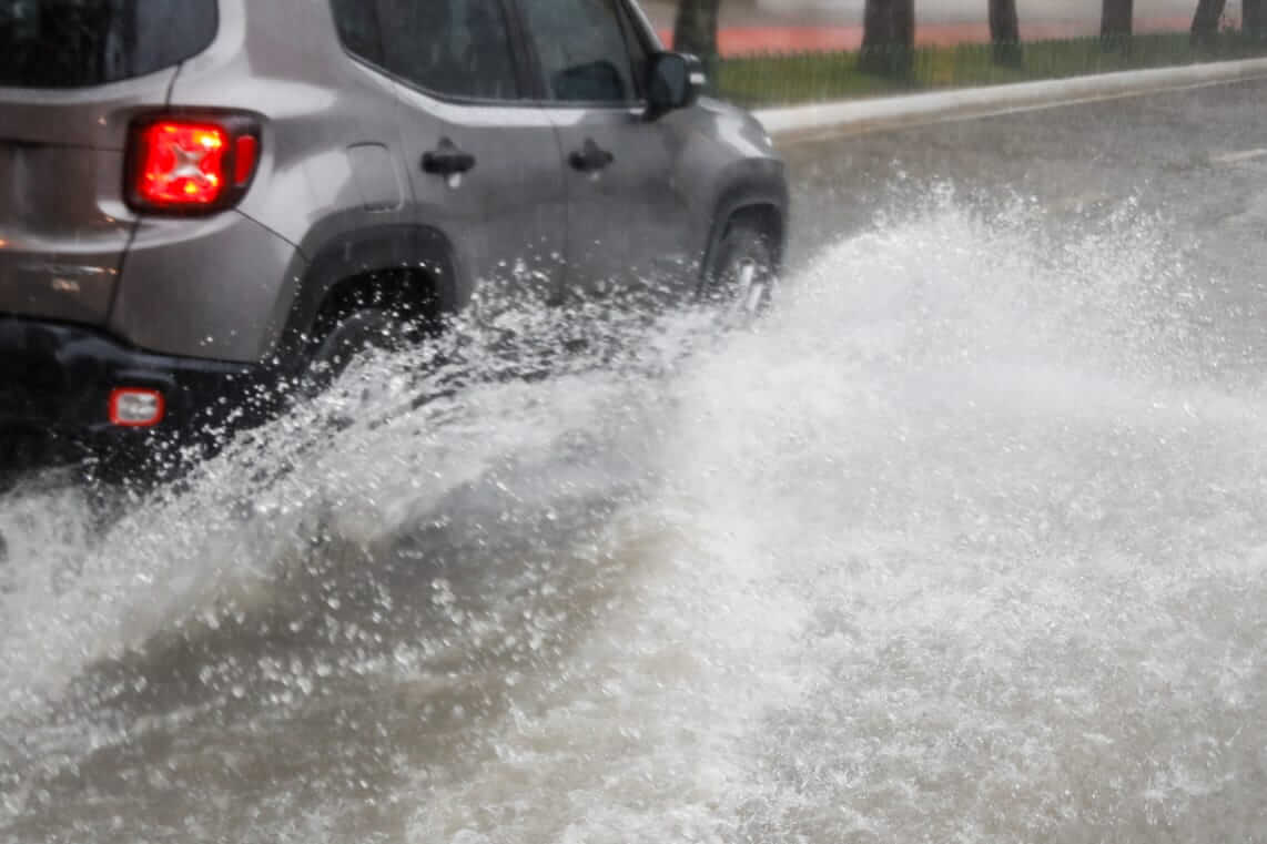 chuva alagamento