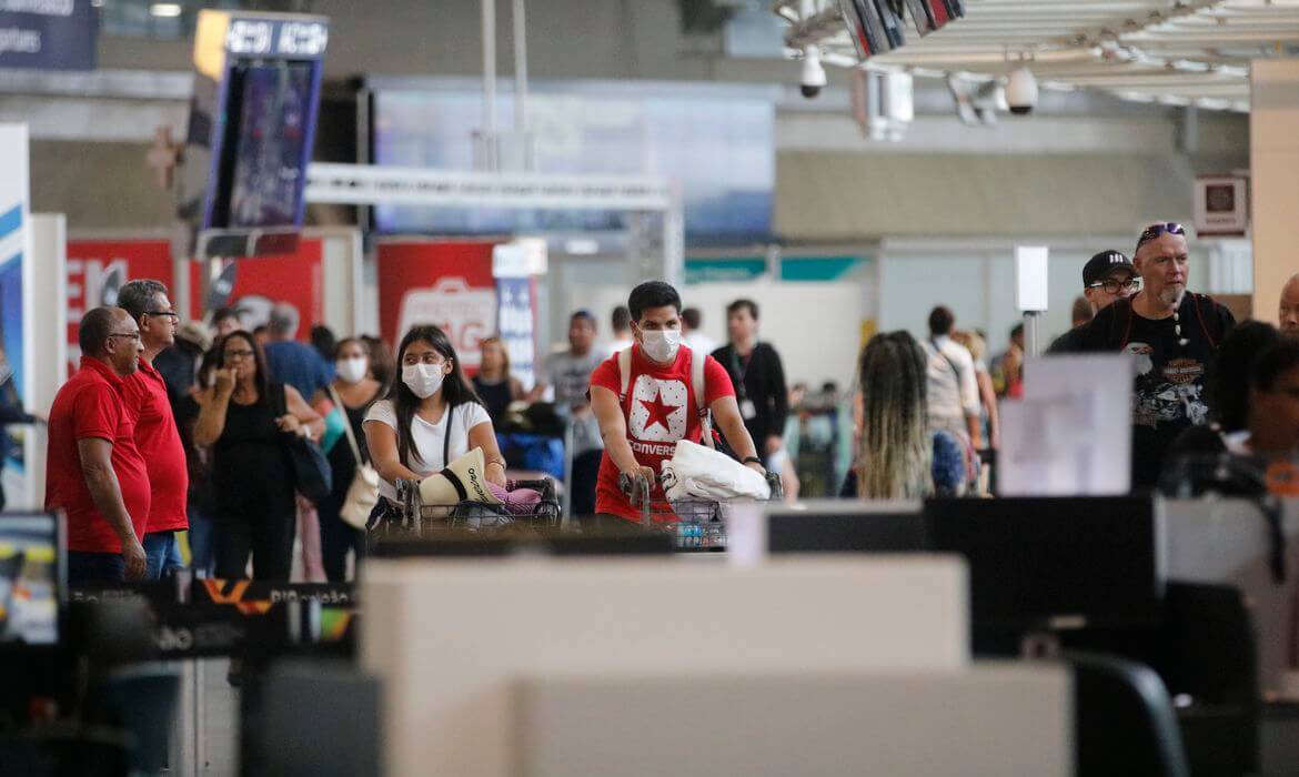 coronavírus aeroporto