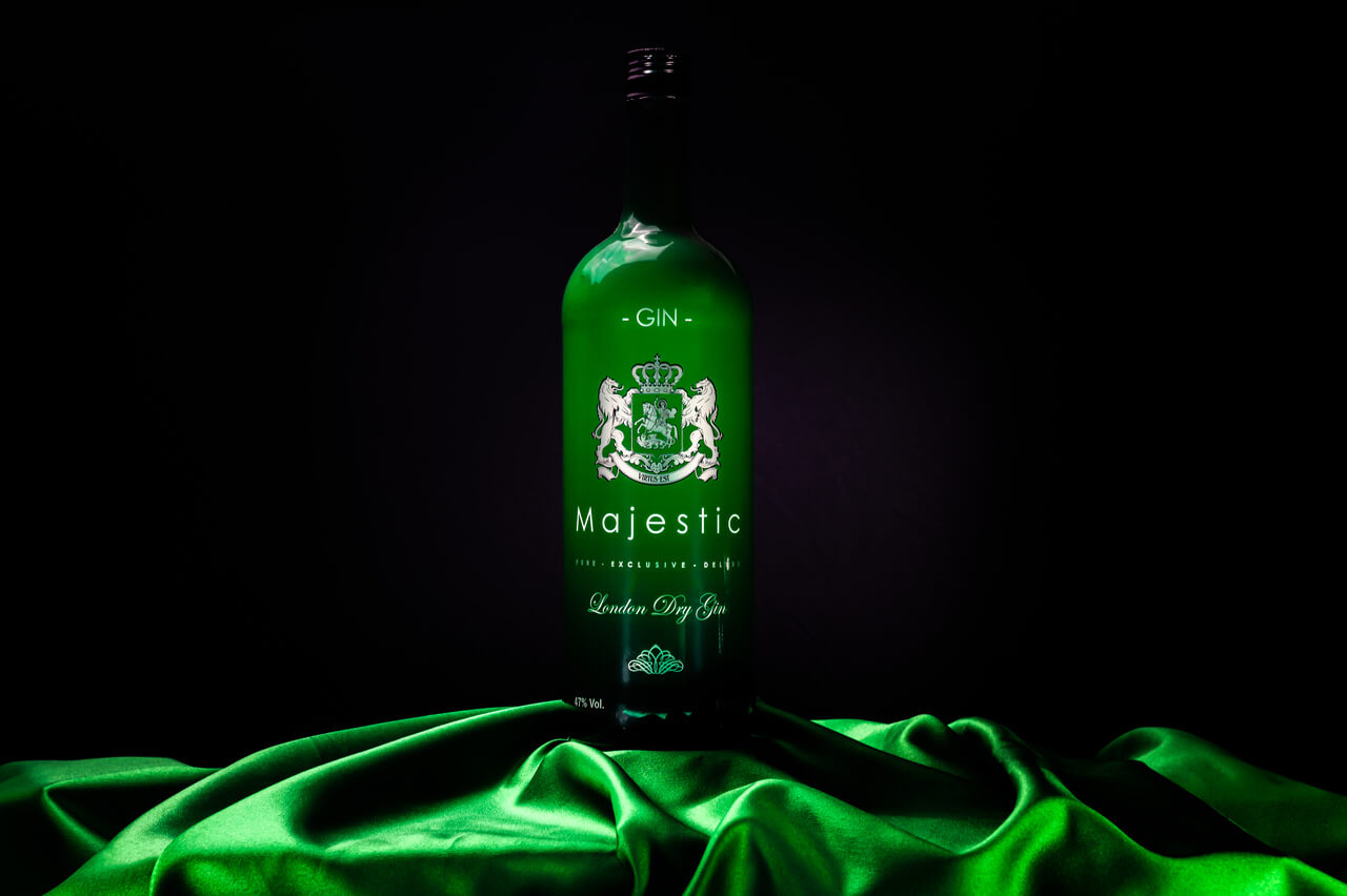 Linha Majestic de bebidas