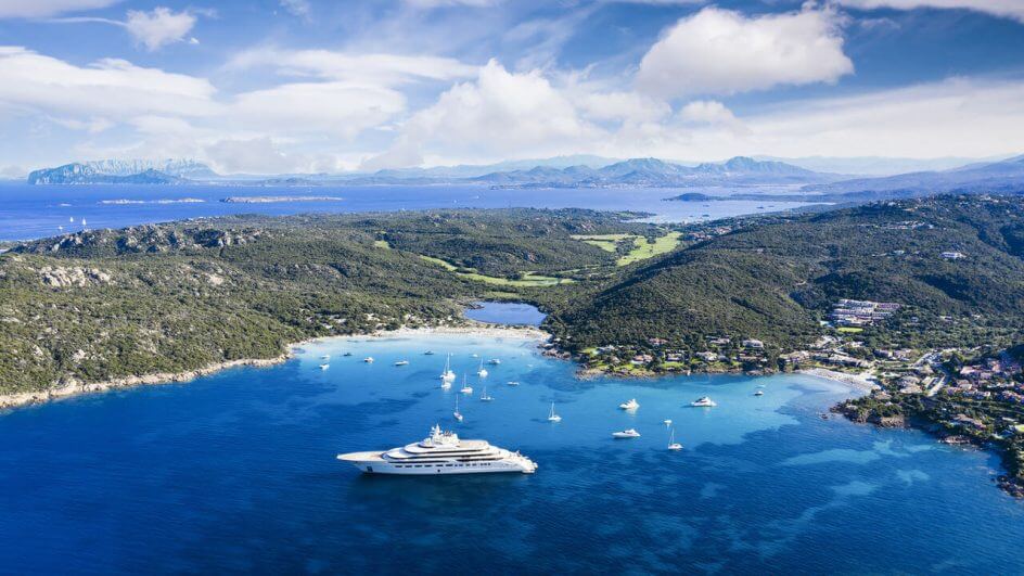 mar mediterrâneo iate