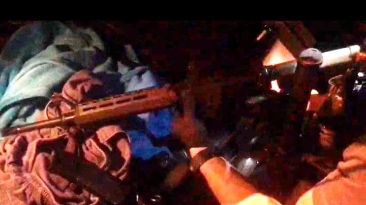 Operação contra assaltantes em Timbó Grande