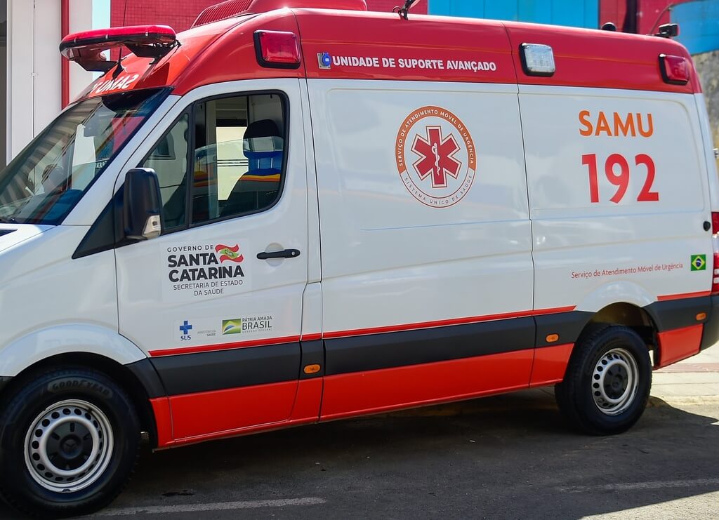 Samu, ambulância