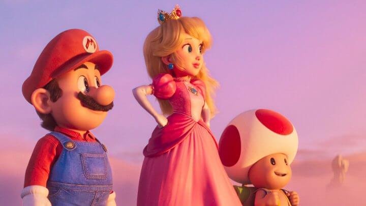 Mario, Princesa Peach e Toad