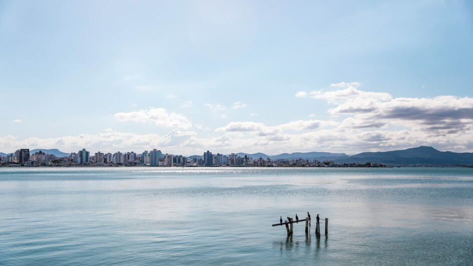 Avenida Beira-Mar Norte, em Florianópolis