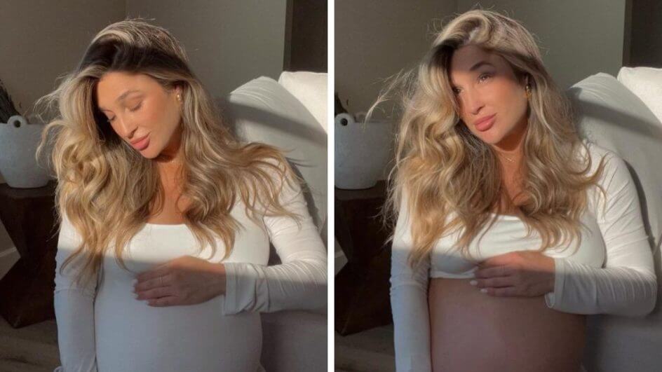 Influenciadora conhece filha após dar à luz durante coma