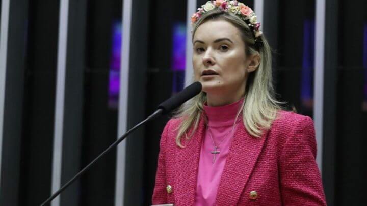 Deputada federal Júlia Zanatta atualmente tem base eleitoral em Criciúma