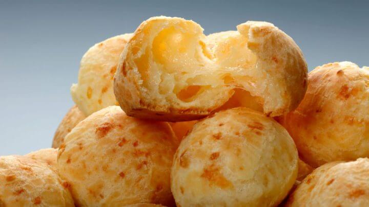 Pão de queijo vegano