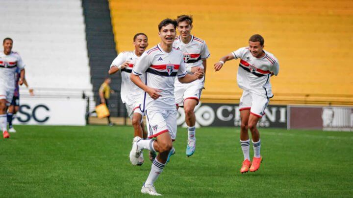 São Paulo vence o Talleres e é campeão da Copa Criciúma sub-17
