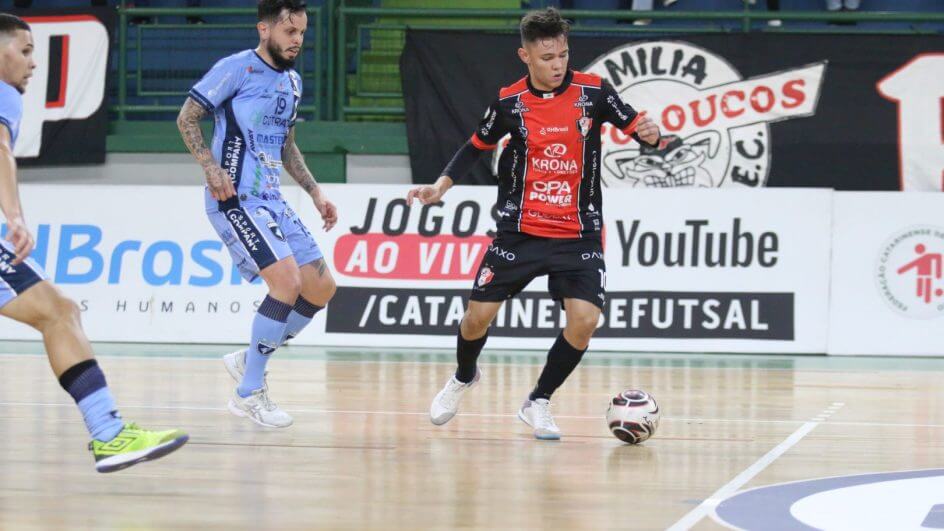 jec empata futsal