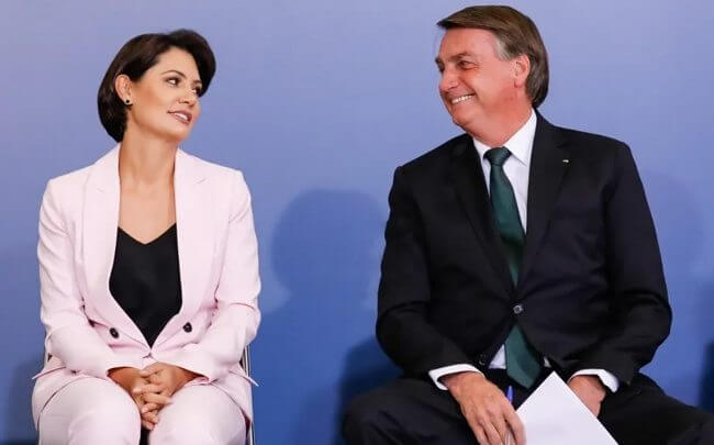 Michelle e Jair Bolsonaro