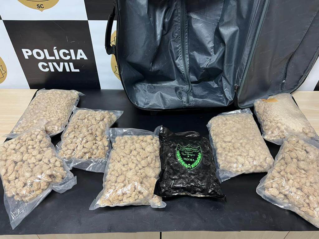 Supermaconha foi apreendida durante a ação