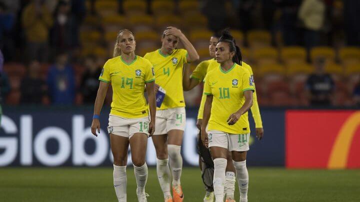 O Brasil foi derrotado por 2x1 pela França (Foto: Thais Magalhães)