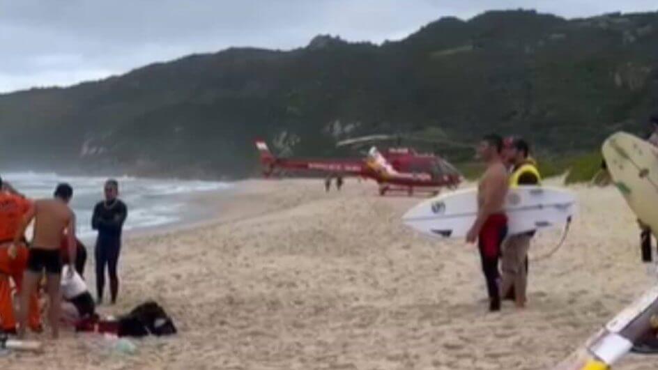 Vítima foi encaminhada ao hospital