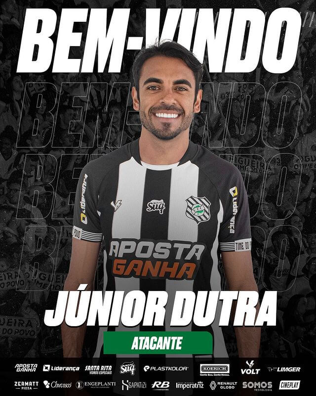 Júnior Dutra é novo atacante do Figueirense