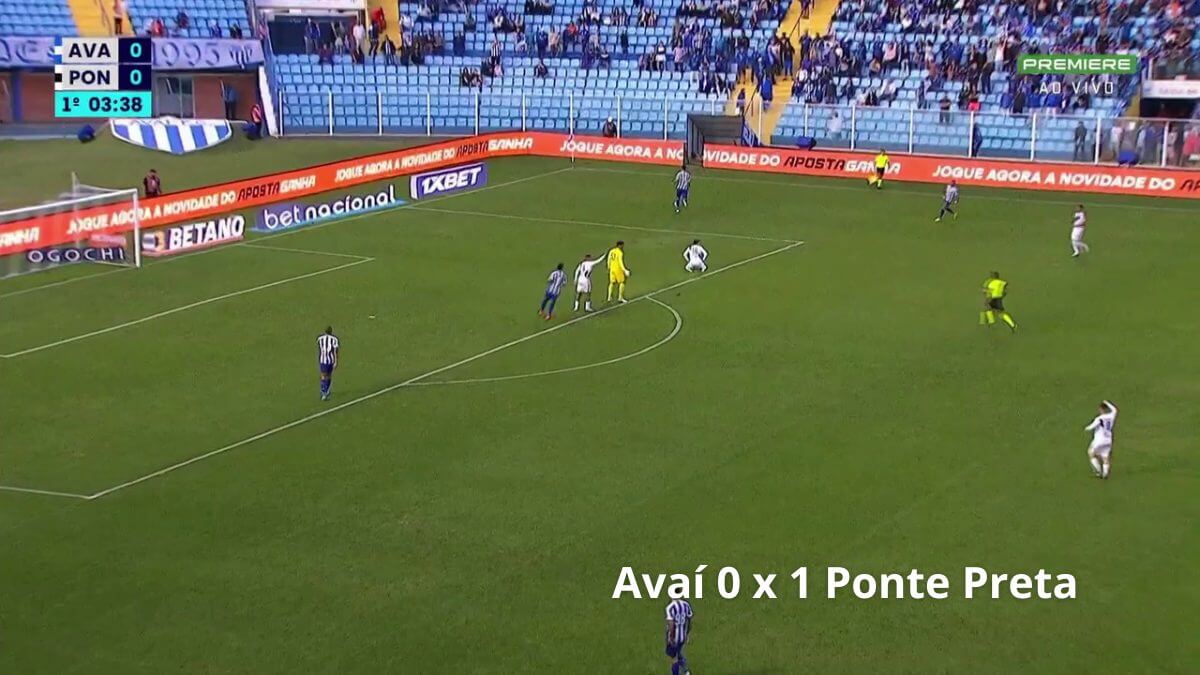 Ava&iacute; 0 x 1 Ponte Preta 