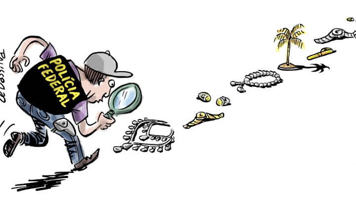 Charge do Zé Dassilva: No rastro