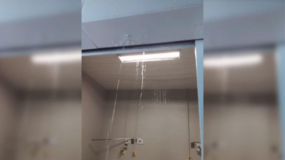 Chuva atingiu hospital de Florianópolis