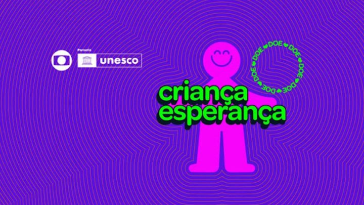 Arte de divulgação do Criança Esperança 2023