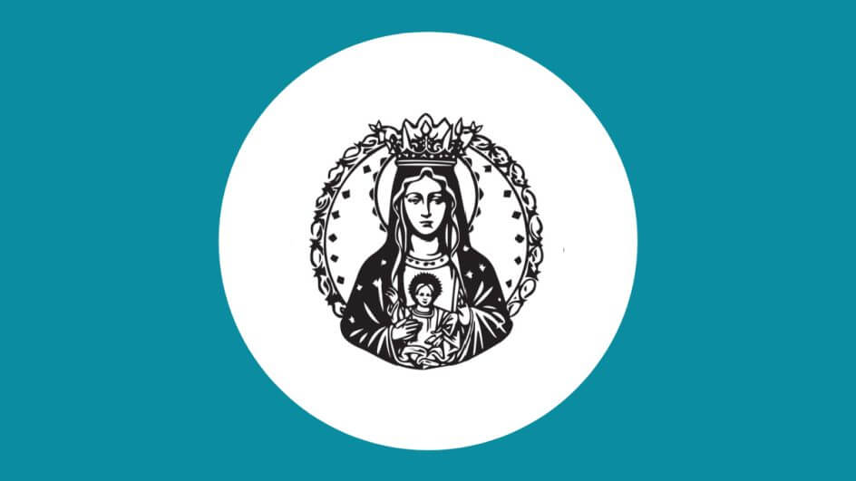 Ilustração de Nossa Senhora Rainha