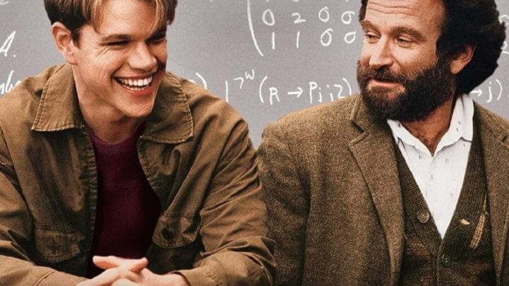 Will Hunting e Sean Maguire conversando