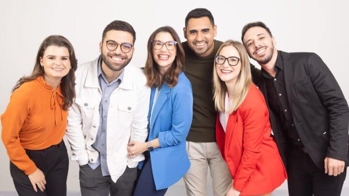 Novo estúdio do Jornal do Almoço da NSC TV