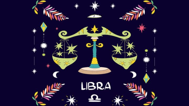 Ilustração do signo de Libra