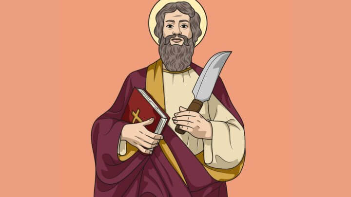 Ilustração de São Bartolomeu