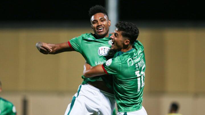 Vitinho jogador do Al-Ettifaq (Al-Ettifaq/Reprodução)