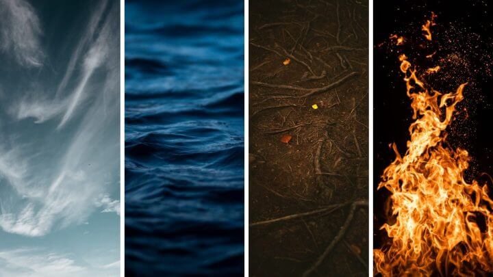 ar água terra e fogo elementos dos signos