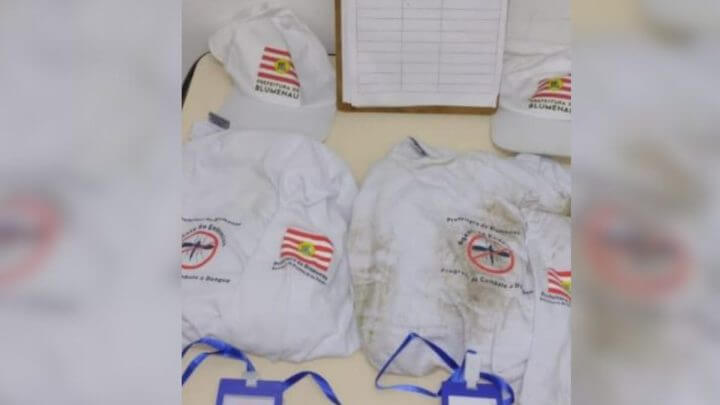 Uniforme usado pelos bandidos