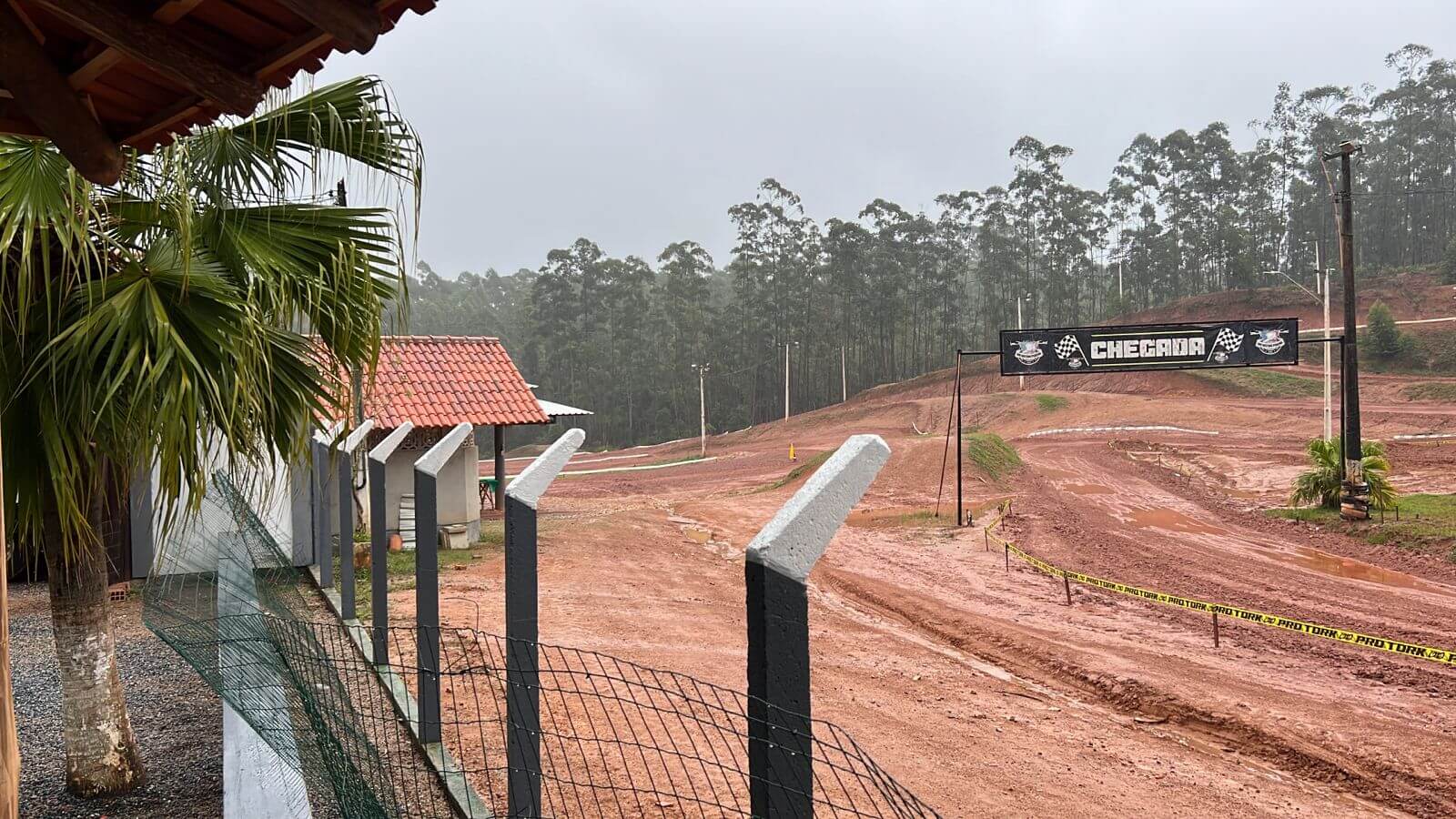 Pista do autódromo de Canelinha