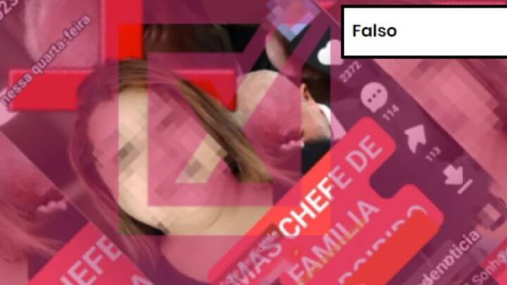 Conteúdo foi publicado em uma rede social