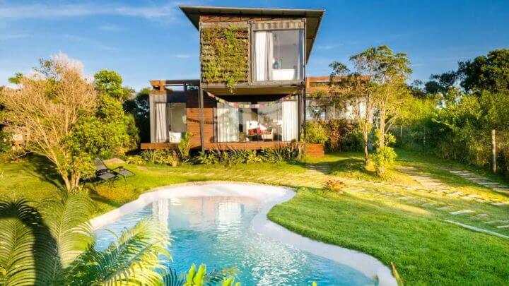 Casa está localizada em Ibiraquera, no Sul de SC