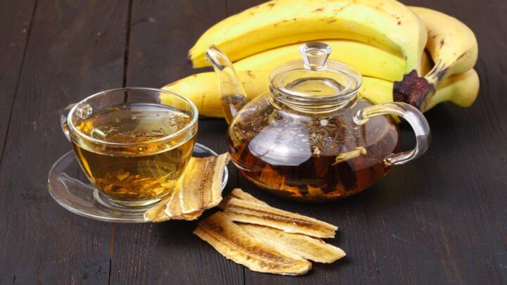 chá de banana Freepik