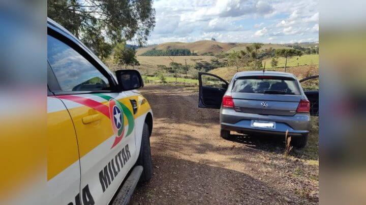 Polícia fazia rondas na região quando flagrou a criança dirigindo