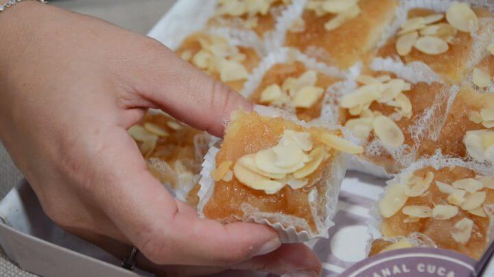 Cuca do festival Blumenkuchen