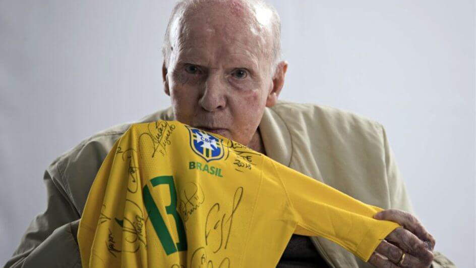 Zagalo é tracampeão mundial pela seleção brasileira (Foto: Lucas Figueiredo/CBF)