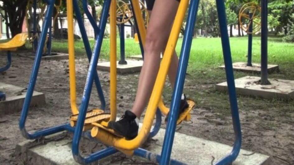 Acidente ocorreu em aparelho de ginástica