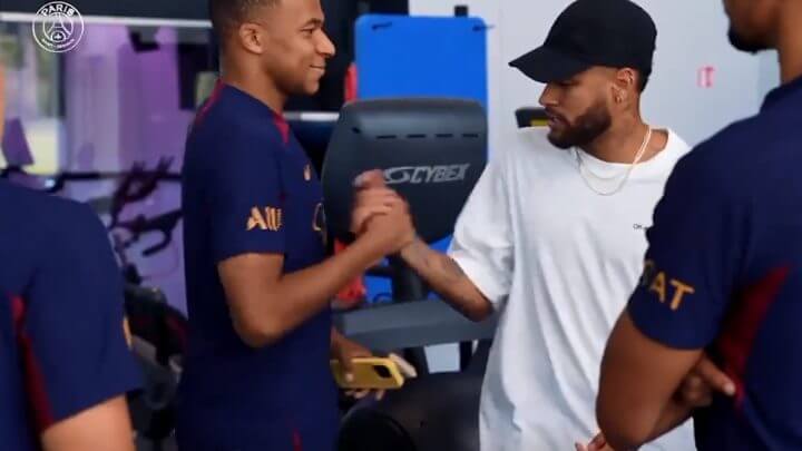 Neymar e Mbappé