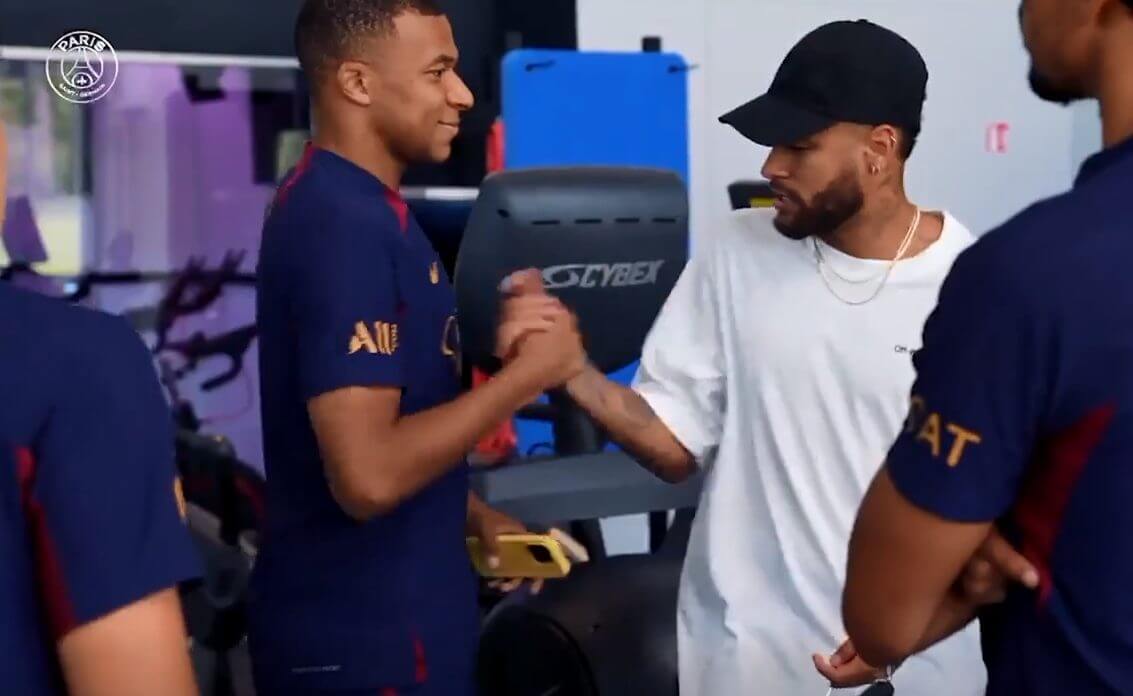 Neymar e Mbappé